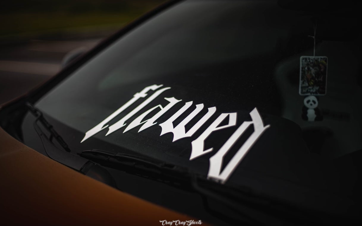 White Flawed V2 Decals