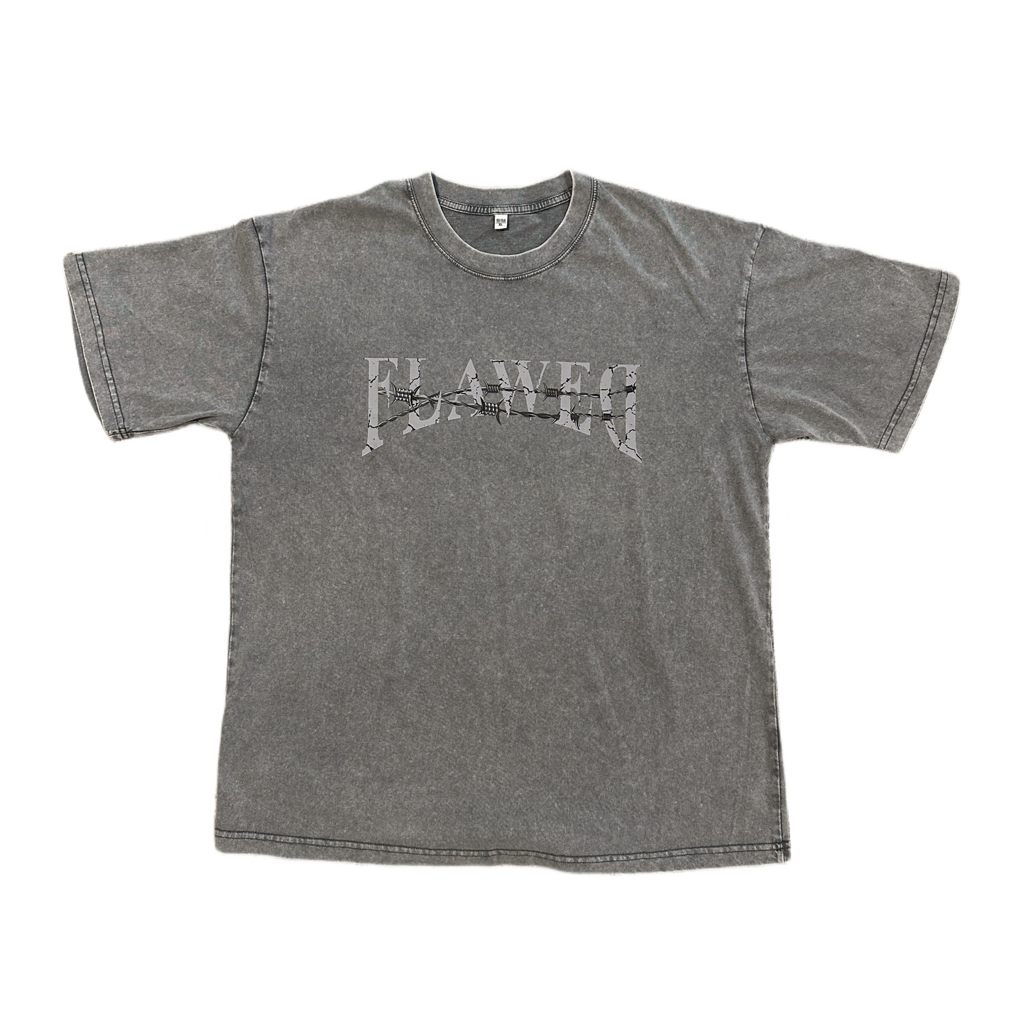 Barbed Wire Acid Wash T-Shirt