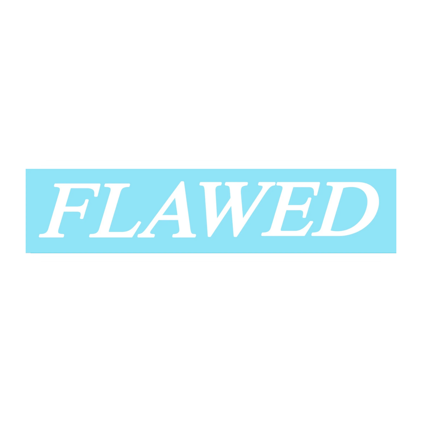 White OG Flawed Decals