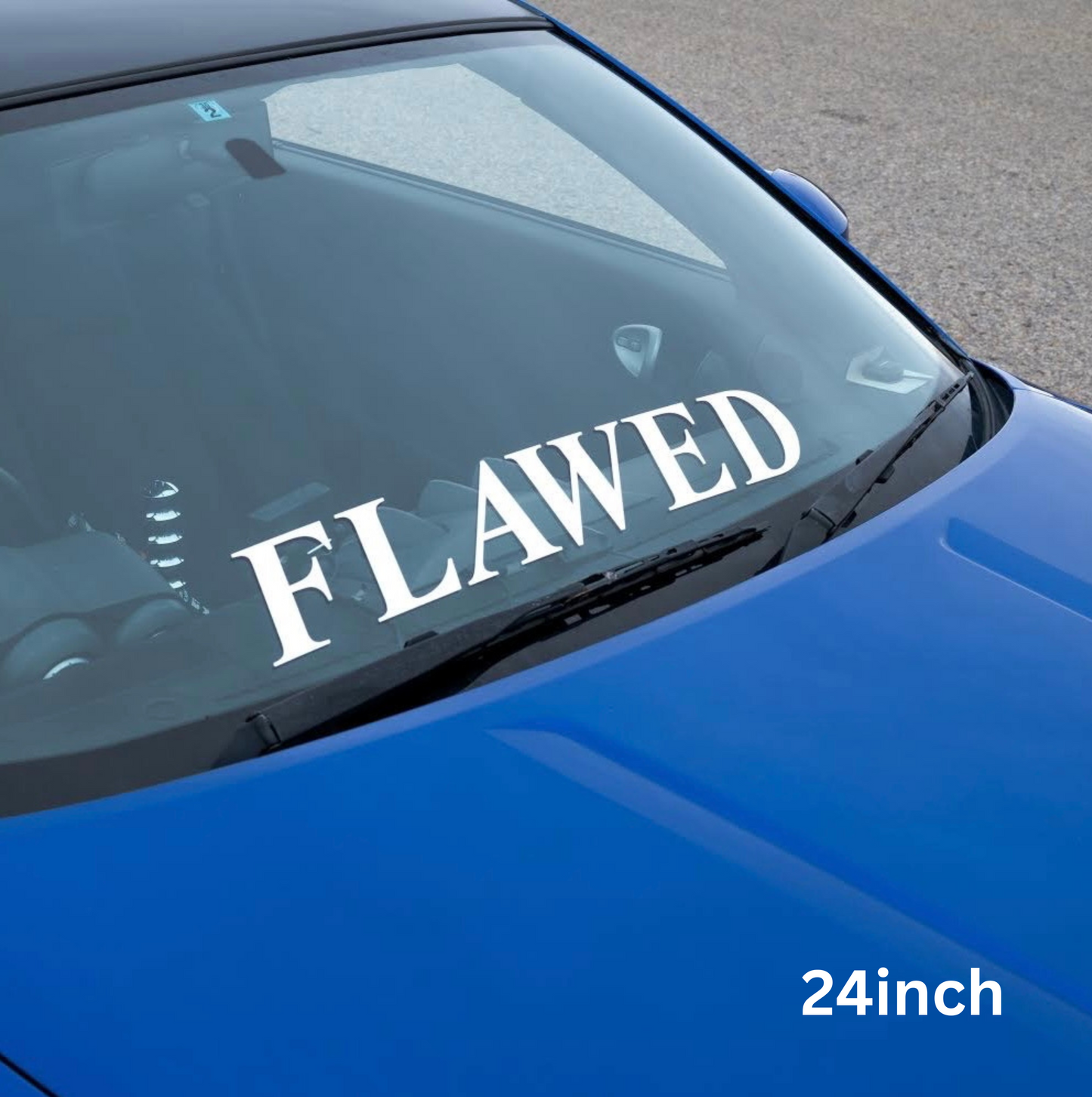 Black OG Flawed Decals