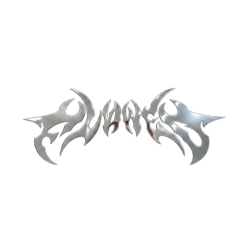 17" Tribal Chrome Windshield Banner