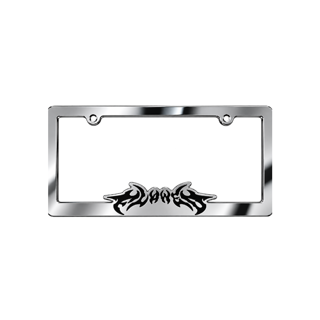 Flawed Chrome Plate Frame