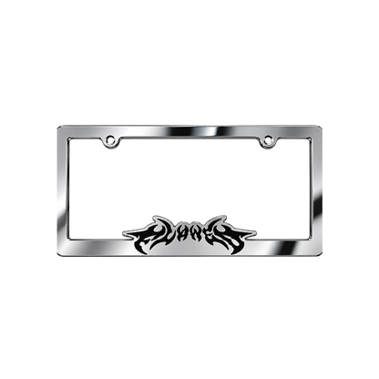 Flawed Chrome Plate Frame