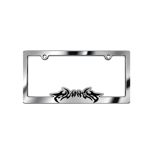 Flawed Chrome Plate Frame