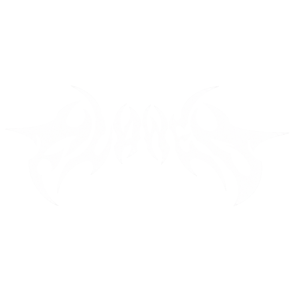 17" Tribal White Windshield Banner