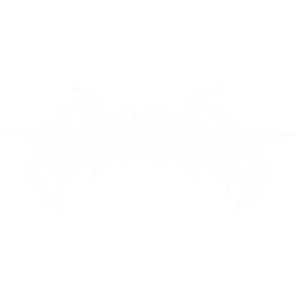 17" Tribal White Windshield Banner